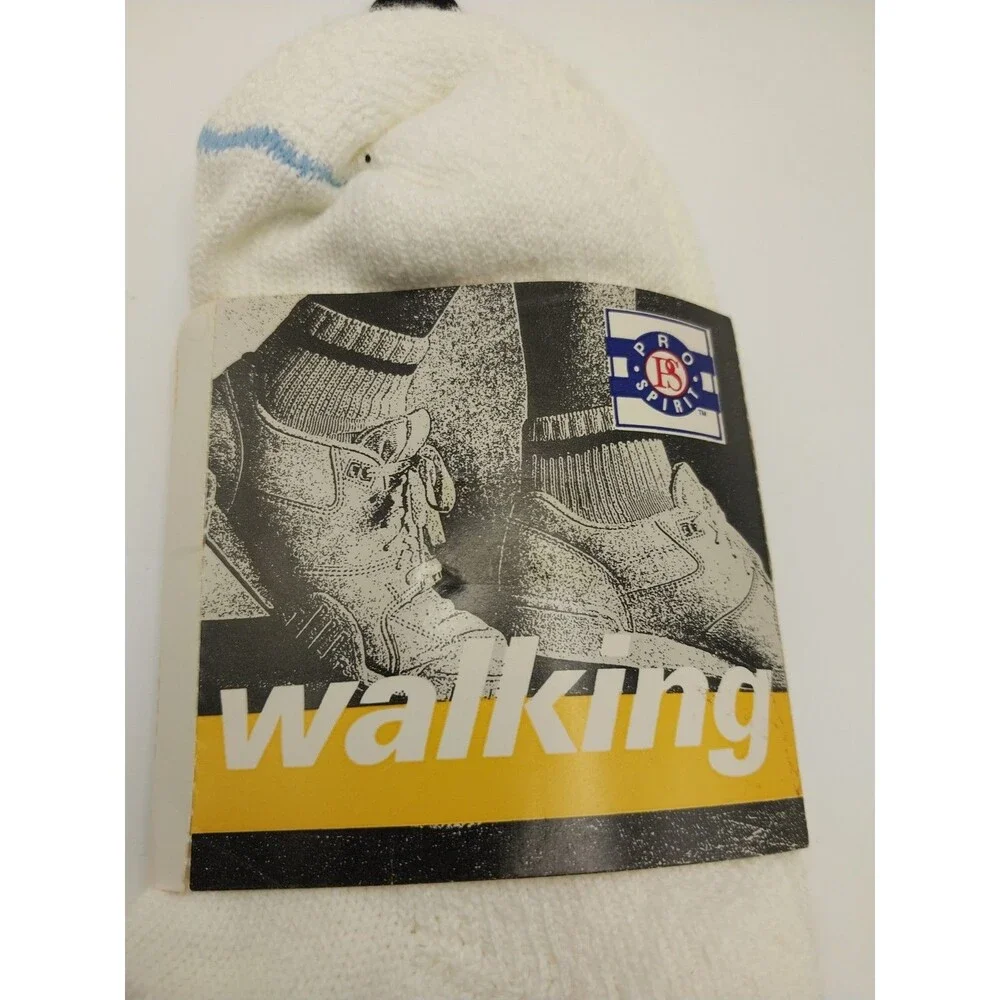 Pro Spirit Womens Walking Socks Cushion Sole NWT Made USA